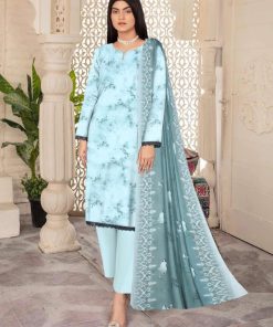 Premium Quality Soft Lawn 3-Piece Suit – Mother Collection