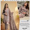 Warm Taupe Elegance – Digital Printed Slub Dhanak 3-Piece Suit