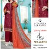 3-Piece Lawn Embroidered Suit with Chiffon Dupatta