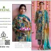 Azure Garden – Embroidered Daman Digital Dhanak Suit