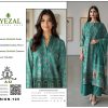 Emerald Grace – Dhanak Suit with Embroidered Daman Patch