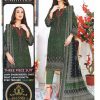 Luxury Lawn 3-Piece Suit With Lawn Dupatta